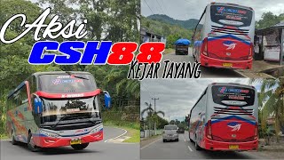 Aksi Bis CSH88 Jalur Bengkulu - Kepahiang