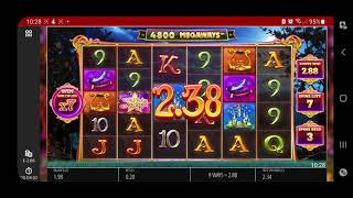 Wish Upon A Jackpot Megaways Bonus game 20p