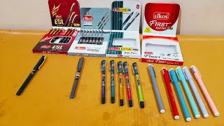 Unboxing and Review of elkos ESL, Zanik, ciya, first ball pen