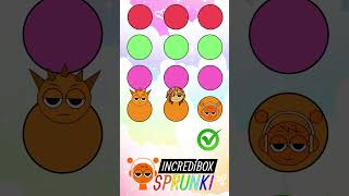 Painting color game Incredibox Sprunki #shorts #coloring