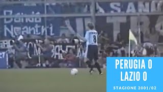 8 settembre 2001: Perugia Lazio 0 0