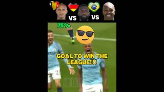 Kompany 🇧🇪 vs Rüdiger🇩🇪 vs  Naldo🇧🇷|ROCKET  Goals🚀