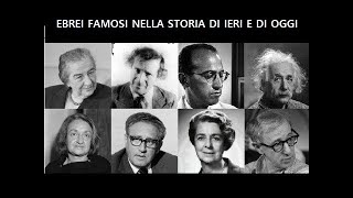 EBREI FAMOSI NELLA STORIA DI IERI E DI OGGI