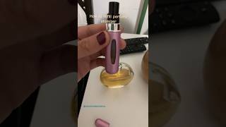 How to use refillable perfume atomizer https://amzn.to/44hLt7i