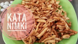 Kata Nimki | সহজে বনোৱা কাটা নিমকি | with English subtitle | Home-made