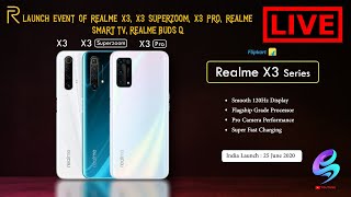 Realme X3 Super Zoom SmartPhone Launch Event in India (LIVE).