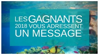 Les gagnants du FISM 2018 vous adressent un message !