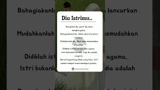 dia istrimu... #islamicstatus #storyislami #statuswhatsapp