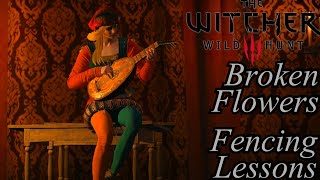 The Witcher 3 Movie | Edited No Commentary 15 - Broken Flowers - Fencing Lessons