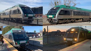 SMART Trains at Santa Rosa February 2024