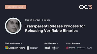 Razieh Behjati Transparent Release Process for Releasing Verifiable Binaries