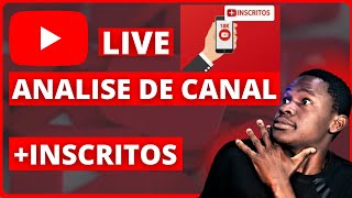 [LIVE] GANHAR INSCRITOS , CRESCER NO YOUTUBE,ANALISANDO SEU CANAL E RESPONDENDO PERGUNTAS.