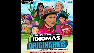 CURSO NACIONAL IDIOMAS ORIGINARIOS