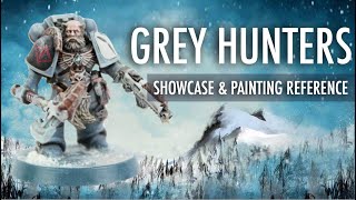 Grey Hunters Showcase Painting Reference Space Wolves Frostpaws Space Marines Warhammer 40K