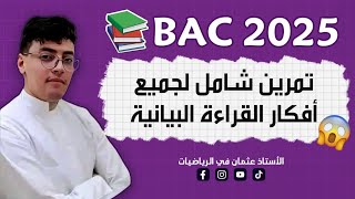 أقوى و أصعب تمرين في القراءة البيانية || الدوال من الألف إلى الياء #بكالوريا2025