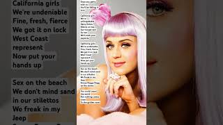 Katy Perry - California gurls