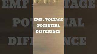 VOLTAGE, POTENTIAL DIFFERENCE #electrical #shorts #youtubeshorts