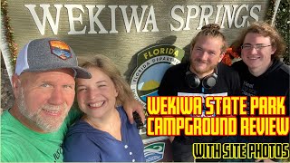 Wekiwa Springs State Park Campground review and walkthrough | Site by Site tour