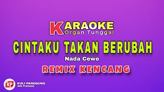 CINTAKU TAKKAN BERUBAH - Anie carera | KARAOKE REMIX PALEMBANG VERSI CURUP BENGKULU