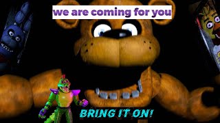 These animatronics are crazy!! five nights at freddy's