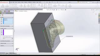 28 - Solidworks 2013 Eğitim - Lofted Cut