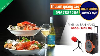 Thu âm Quảng cáo Vựa Thủy Hải Sản Mắt Rồng