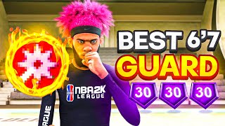 *NEW* BEST 6'7 ISO BUILD IN NBA 2K23 CURRENT GEN + BEST BADGES! BEST ISO BUILD 2K23