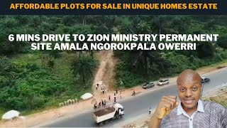 ₦2.5M($1.6K) PLOTS OF LAND FOR SALE IN UNIQUE HOMES ESTATE AMALA NGOROKPALA / ETCHE