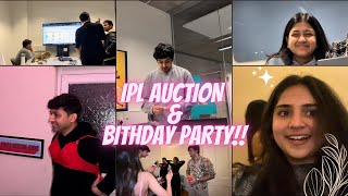 IPL Auction aur dost ka Birthday Party | Daily Vlogs