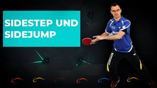 Beinarbeitstechniken - Sidestep und Sidejump