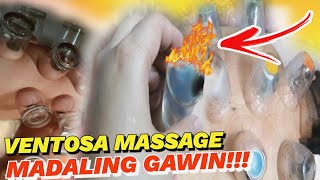 VENTOSA MASSAGE CUPPING THERAPY matutunan mo sa loob ng 3 minuto!