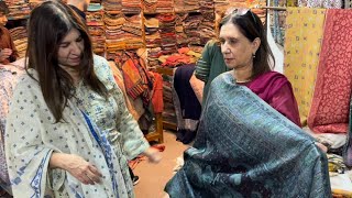 ASMA BUYING BEAUTIFUL SHAWLS AT MAHARAJA SHOP 🛍️|| BUTT KARAHI TODAY 😍