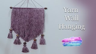 DIY Yarn wall Hanging | Home decor ideas | Wall Decor Ideas | Easy Craft Ideas