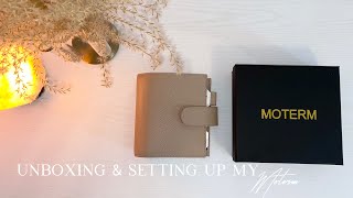 Unboxing & setting up my Moterm | Cash wallet | Cash stuffing $125