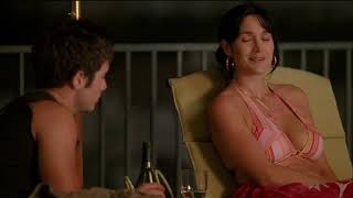 Carrie Anne Moss busty in bikini #5.  VIDEO LOOP!