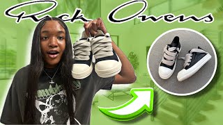 UNBOXING RICK OWENS JUMBO LACE LOW DRKSHDW🔥 | Dandyshoe.ru Review