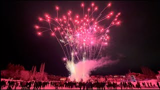 Arbour Lake New Years Fireworks 2022 4K HDR 60fps