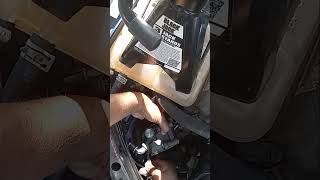 Ford focus installing power steering pump.