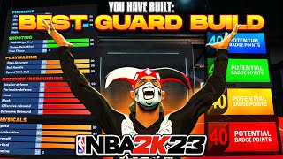 *NEW* BEST POINT GUARD BUILD in NBA 2K23 is A DEMI GOD on NBA 2K23! 99 3PT & CONTACTS DUNKS ON on PG