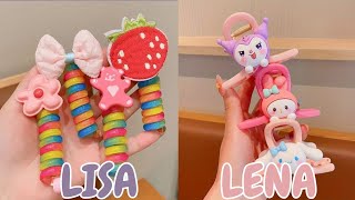 Lisa or Lena (Cute Accessories) #lisa #lena #lisaandlena #viralvideo #trending