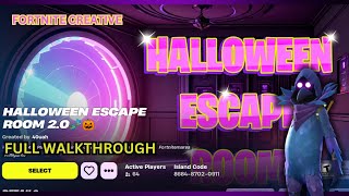 Fortnite Creative - Halloween Escape Room 2.0 | Full Walkthrough