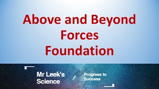 17 Forces Foundation Questions