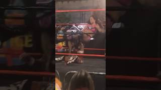 IWE Wrestling Dani Jordyn Botch #contentcreator #wrestling #prowrestling #wwe #viral #shorts #aew