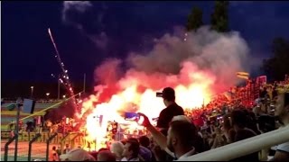 Pyroshow - Hertha BSC vs. Brøndby IF 1:0 (28.07.16 | Europa-League Qualification)