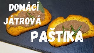 Toskánská játrová paštika. Bez smetany.