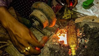 Masala Sweet Corn | Easy Bhutta Recipe |  Roasted Corn on the Cob | Indian Street Food Grill Corn