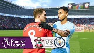 PES 2021 - Southampton vs Manchester City🔥Premier League 2021/22 | Realism Mod Gameplay ● PEStation