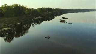 На рыбалке.река Ока.