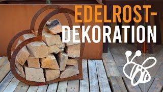 Edelrost Dekoration | Stilvolle Deko für Haus & Garten