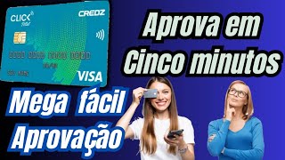 cartão de crédito click total  credz fácil aprovação.